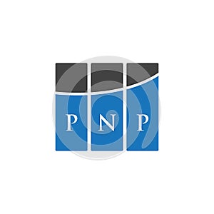 PNP letter logo design on WHITE background. PNP creative initials letter logo concept. PNP letter design.PNP letter logo design on