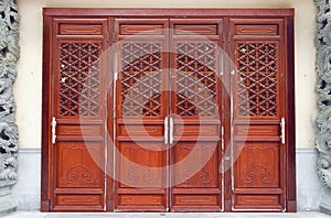 Po Lin Monastery Door