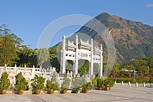 Po Lin Monastery Grand Entrance