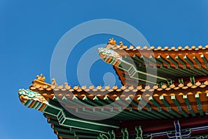Po Lin Monastery, Lantau Island, Hong Kong, China.