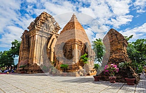 Po Ngar Cham Towers in Nha Trang, Vietnam photo