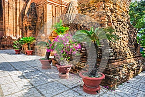 Po Ngar Cham Towers in Nha Trang, Vietnam. photo