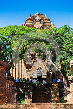 Po Ngar Cham Towers in Nha Trang, Vietnam. photo