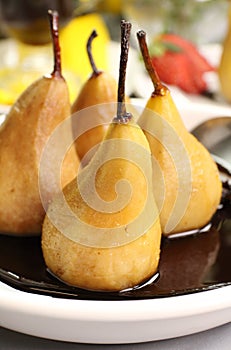 Poached Pears