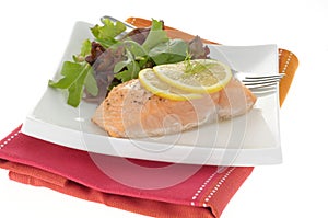 Poached Salmon