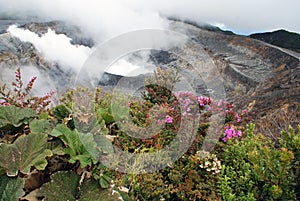 Poas Volcano in Costa Rica