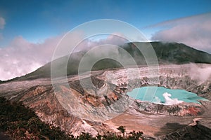 Poas Volcano in Costa Rica