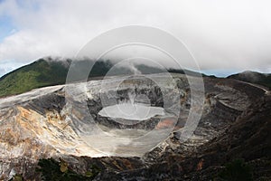 Poas Volcano Costa Rica photo