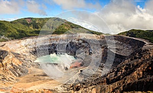 Poas Volcano in Costa Rica