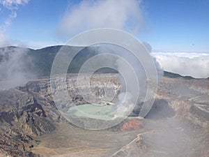 Poas Volcano Costa Rica photo