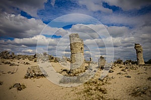 Pobiti Kamani Stone Forest The stone desert Varna Bulgaria