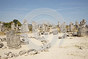 Pobiti Kamani The Stone Desert, a desert-like rock phenomenon