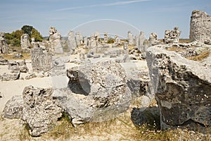 Pobiti Kamani The Stone Desert, a desert-like rock phenomenon