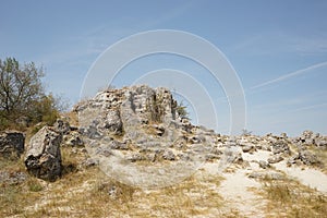 Pobiti Kamani The Stone Desert, a desert-like rock phenomenon