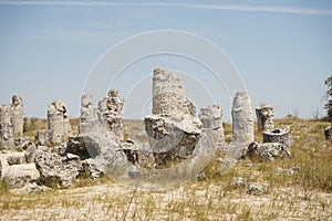 Pobiti Kamani The Stone Desert, a desert-like rock phenomenon