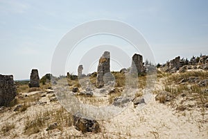 Pobiti Kamani The Stone Desert, a desert-like rock phenomenon