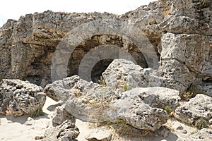 Pobiti Kamani The Stone Desert, a desert-like rock phenomenon