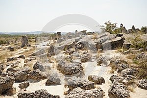 Pobiti Kamani The Stone Desert, a desert-like rock phenomenon