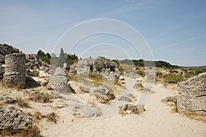 Pobiti Kamani The Stone Desert, a desert-like rock phenomenon