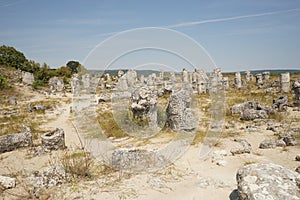 Pobiti Kamani The Stone Desert, a desert-like rock phenomenon