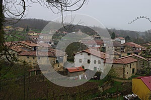 Poblado de la parte de Sotoscueva, Burgos, Spain photo