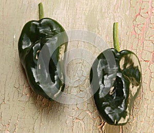 Poblano Chili Peppers