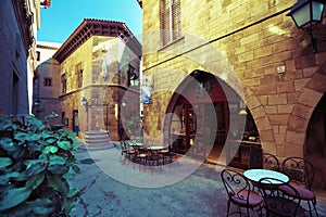 Poble Espanyol in Barcelona