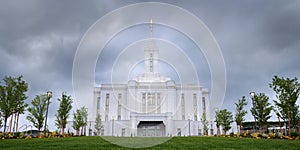 Pocatello Idaho Temple LDS Mormon Church of Jesus Christ Religion Sacred photo