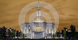 Pocatello Idaho Temple LDS Mormon Church of Jesus Christ Religion Sacred Morning Sunrise