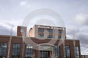 Entrance to Museum of Clean