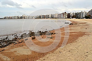 Pocitos beach, Montevideo photo
