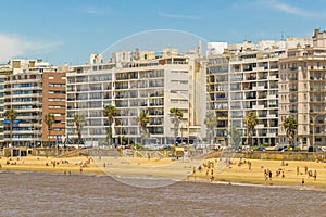 Pocitos Beach Montevideo Uruguay