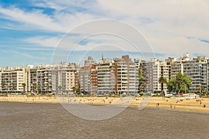 Pocitos Beach Montevideo Uruguay