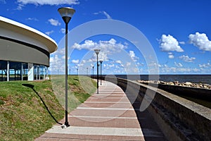 Pocitos coast, Montevideo, Uruguay photo