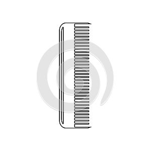 pocket hairbrush icon. Element of Barber for mobile concept and web apps icon. Outline, thin line icon for website design and
