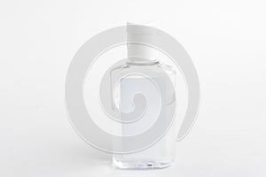Pocket-Size Transparent Hand Sanitizer Dispenser Plastic Bottle