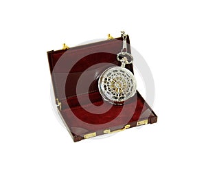 Pocket Watch in briefcase