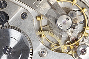 Pocket watch gears