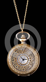 Pocket watch isolated