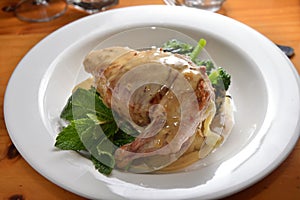 Pocketed Chicken Breast