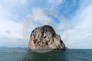 Poda island in Krabi Thailand, andaman sea