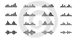 Podcast audio stream symbol collection