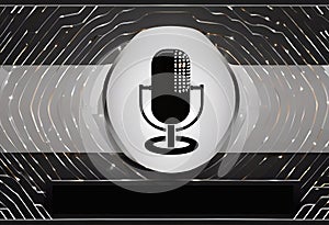 Podcast mic - AI