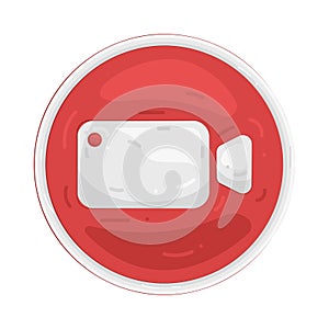 video record button