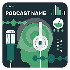 Podcast radio icon