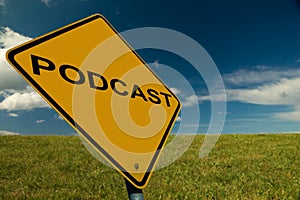 Podcast Sign