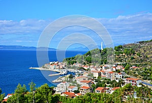 Podgora azure view