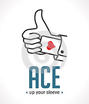 Ace up your sleeve - most important decisive argument photo