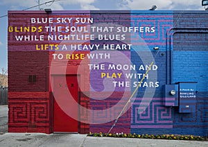 `A Poem by Rawlins Gilliland` by Steve Hunter in Blues Alley in Deep Ellum, Dallas.