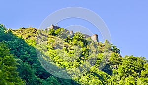 The Poenari Fortress.